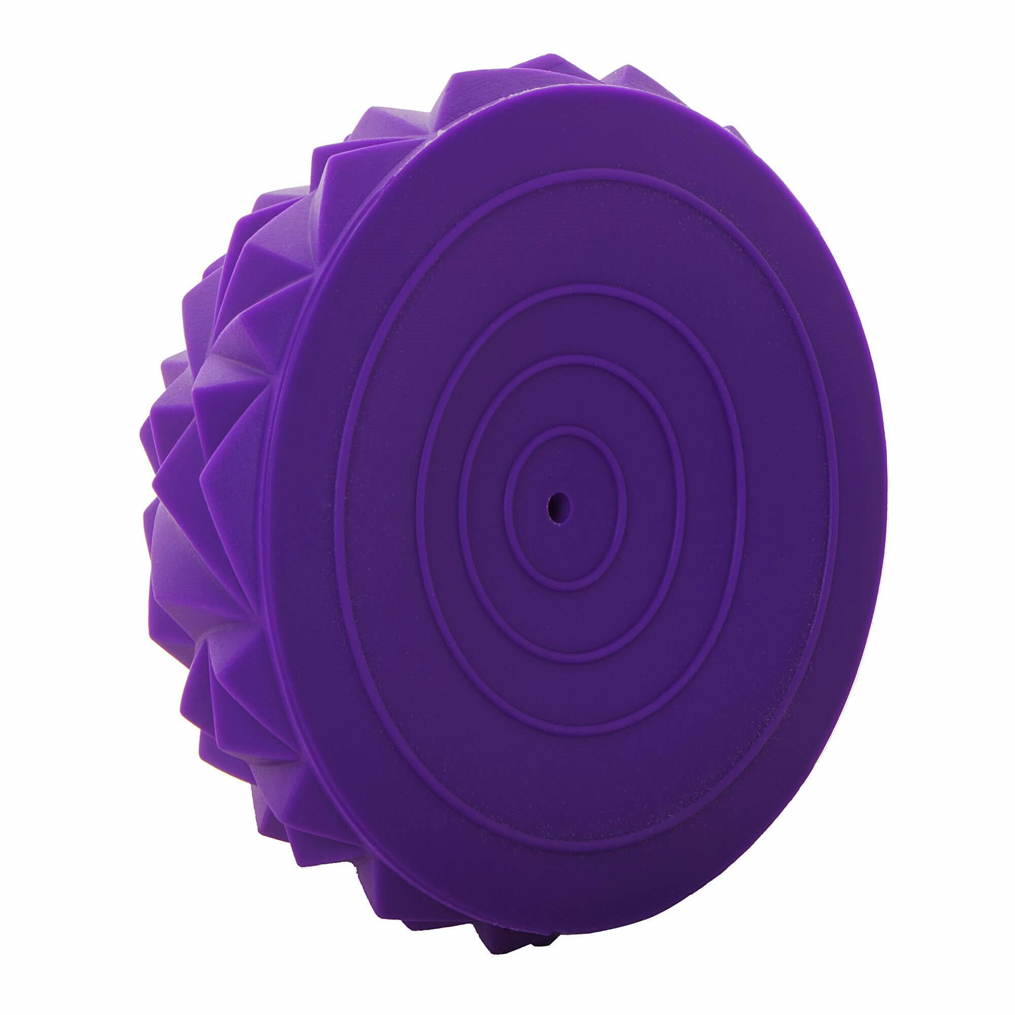 Masážna balančná lopta s hrotmi - fialová