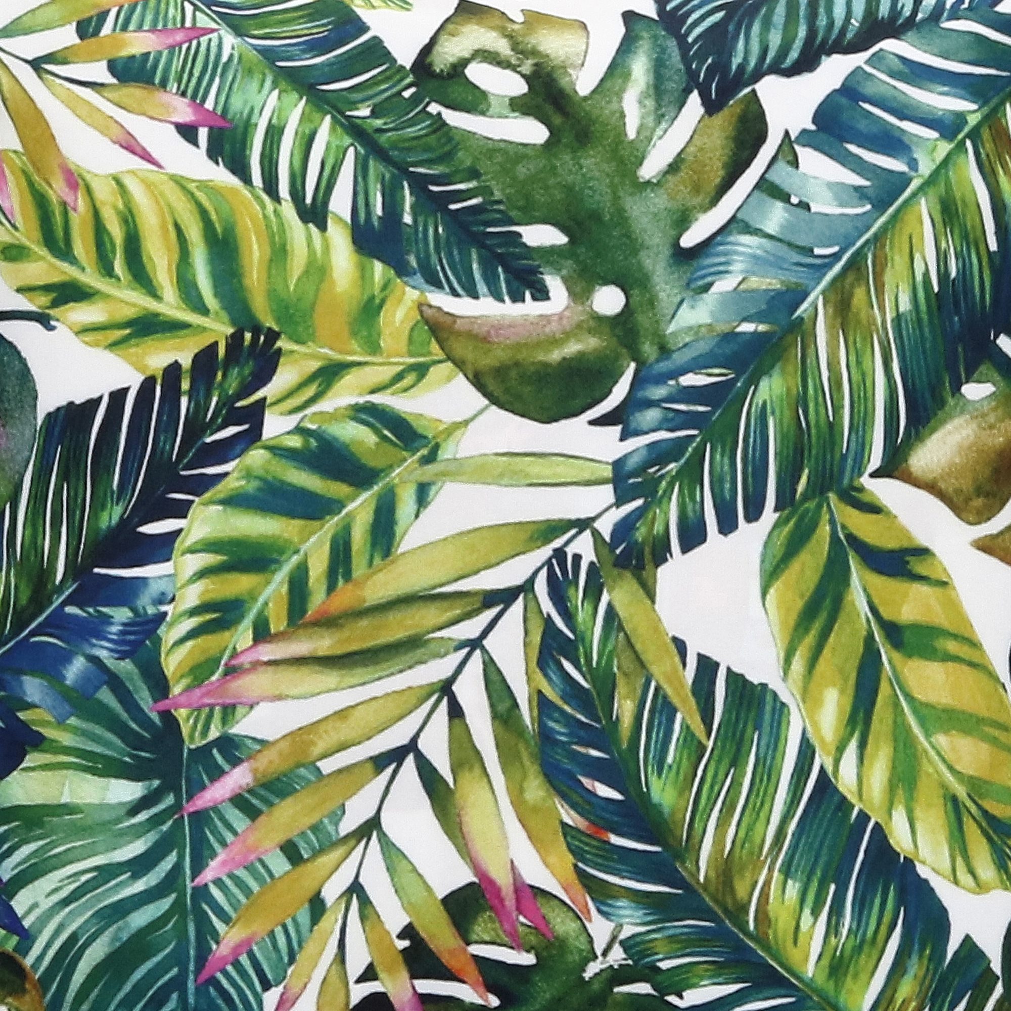 Dekoratívna obliečka na vankúš s motívom palmových listov 40 x 40 cm